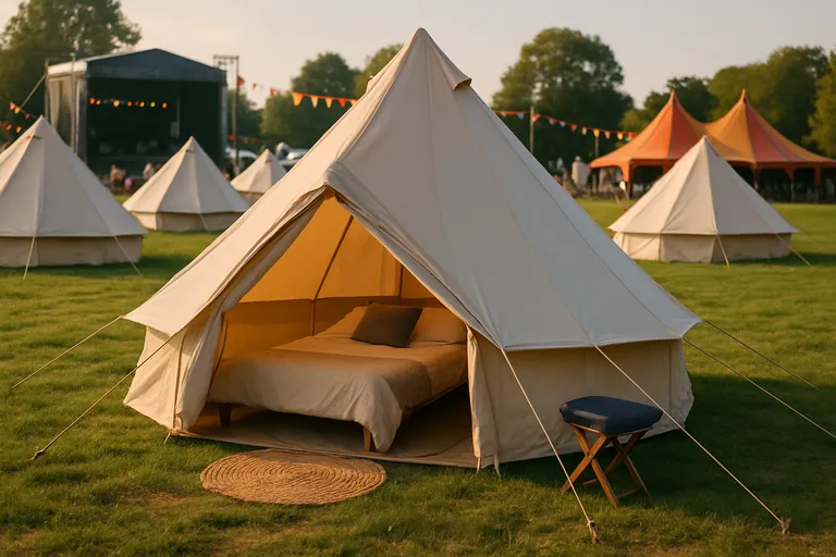 Hoe vind je de ideale slaaptent voor events?