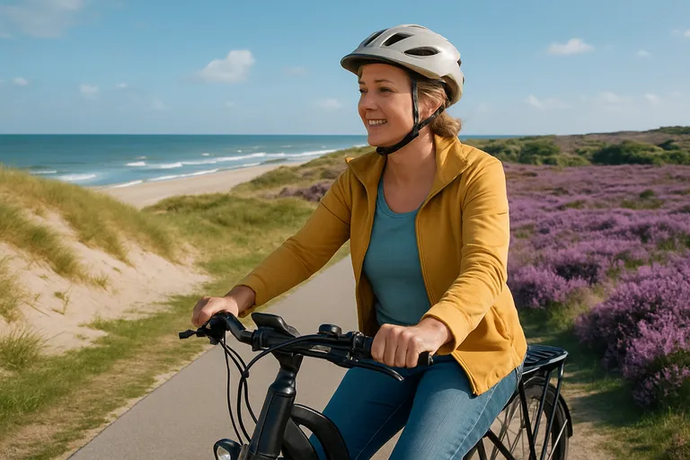 Met de elektrische fiets op vakantie in Nederland: van kust tot heide