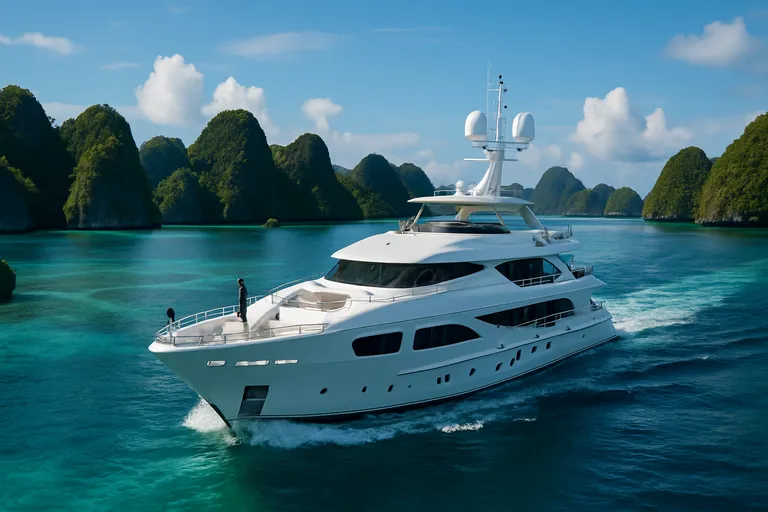 Ontdek de schoonheid van raja ampat: een luxe yacht avontuur