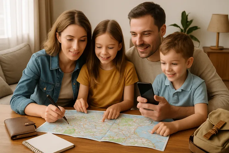 Een compleet dagje uit met het gezin slim plannen